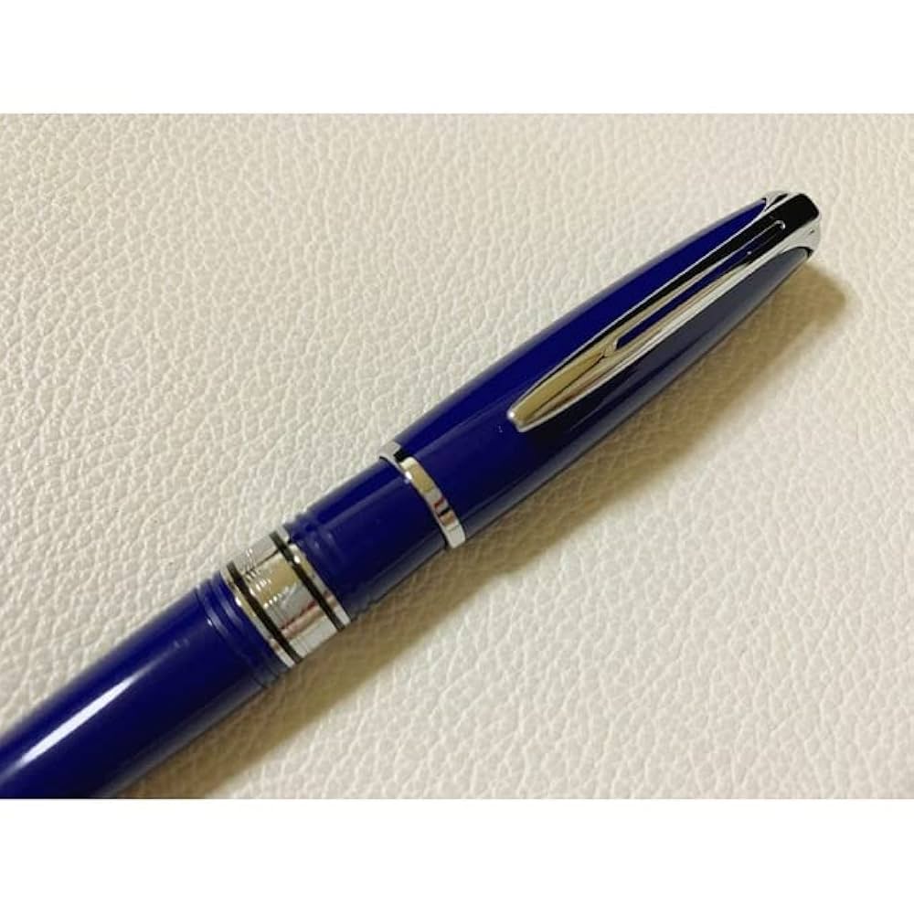 WATERMAN チャールストン　青 ボールペン ケース付き Amazon.co.jp: Warterman ウォーターマン チャールストン 青